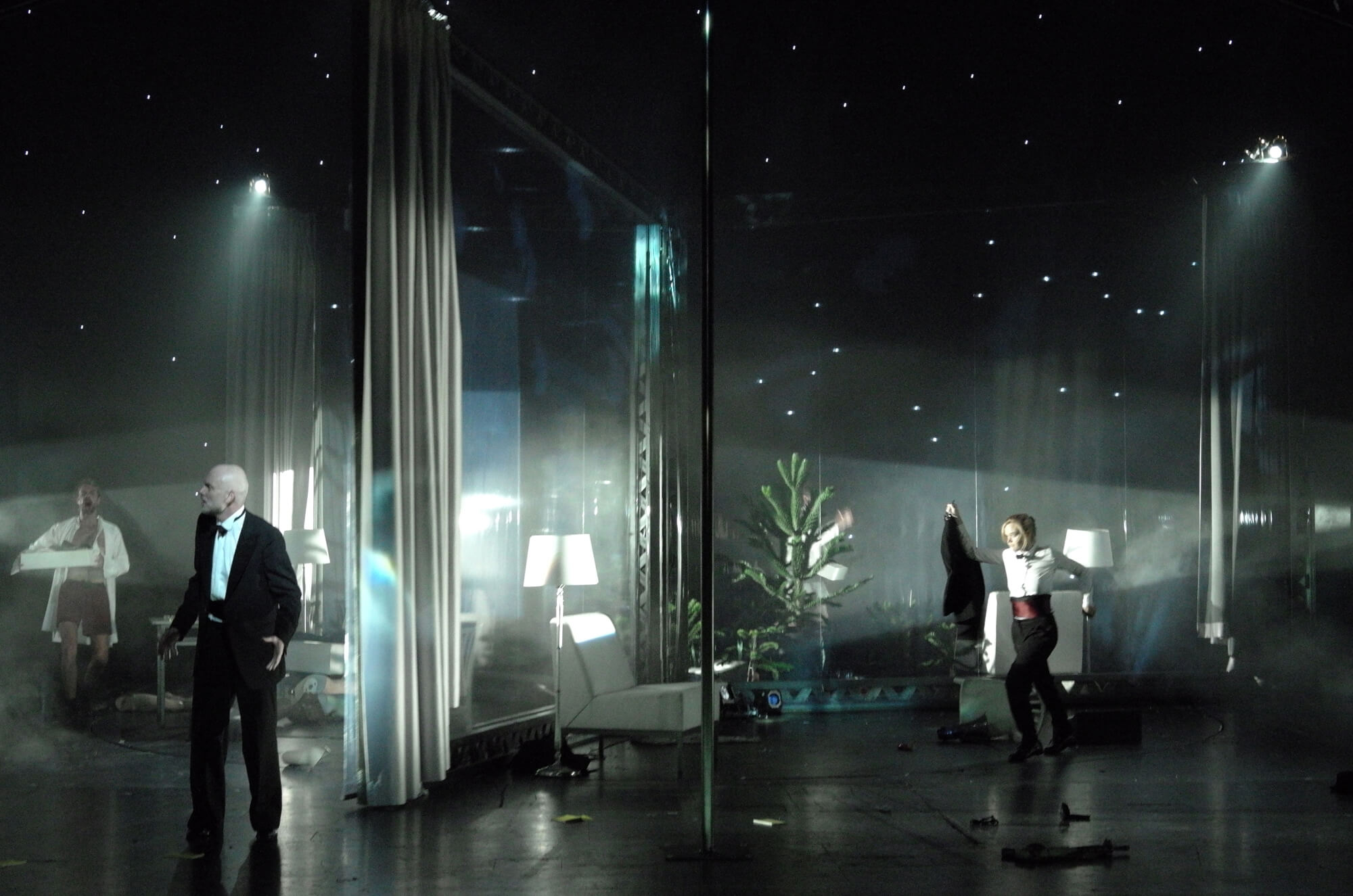 Der Steppenwolf - Bühnenbild: Bernadette Sonnenbichler, David Hohmann